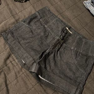Denim jean shorts